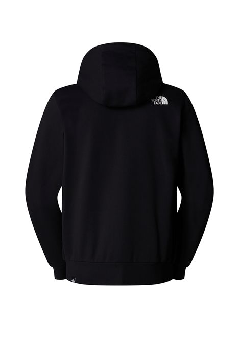 Felpa The North Face Simple Dome con Zip e Cappuccio Nero Uomo THE NORTH FACE | Felpe | NF0A89FD-JK3